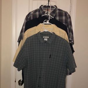 Fish Shirt Lot- Columbia/Magellan /FieldStream